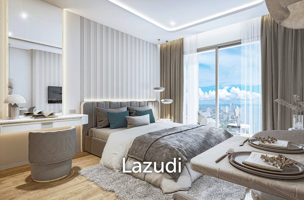 สตูดิโอ 1 ห้องน้ำ 29.75 ตร.ม. ซีสไปร์ จอมเทียน