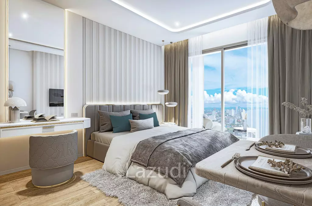 สตูดิโอ 1 ห้องน้ำ 29.75 ตร.ม. ซีสไปร์ จอมเทียน