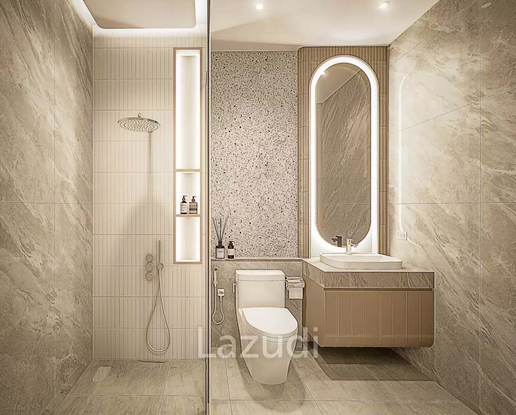 2 Bedrooms 2 Bathrooms 76.92 SQ.M. Seaspire Jomtien