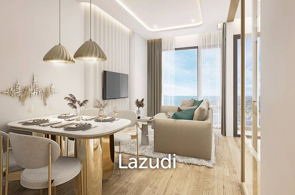 1 Bedroom 1 Bathroom 37.68 SQ.M Seaspire Jomtien