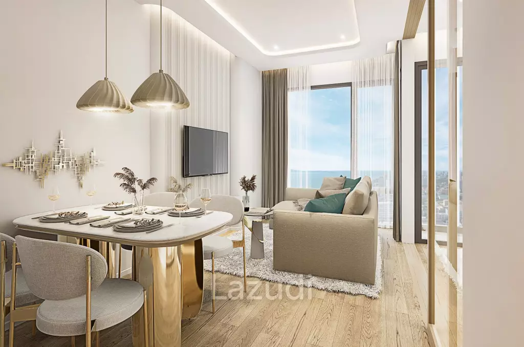 1 Bedroom 1 Bathroom 37.68 SQ.M Seaspire Jomtien