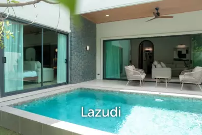 Charming Tropical-Style 2-Bedroom Villa for Sale near BCIS, Chalong