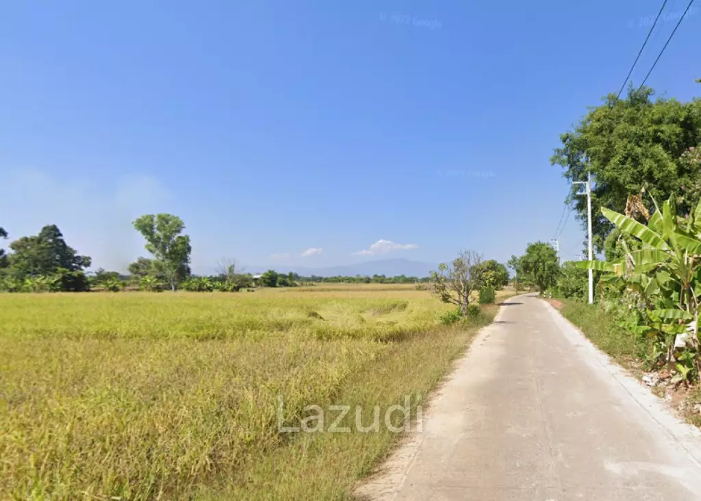5 Rai Land For Sale Near Main road To Chiagn Saen