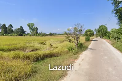 ขายที่ดิน 5 ไร่ เป็นที่นาใกล้กับทางไปเชียงแสน