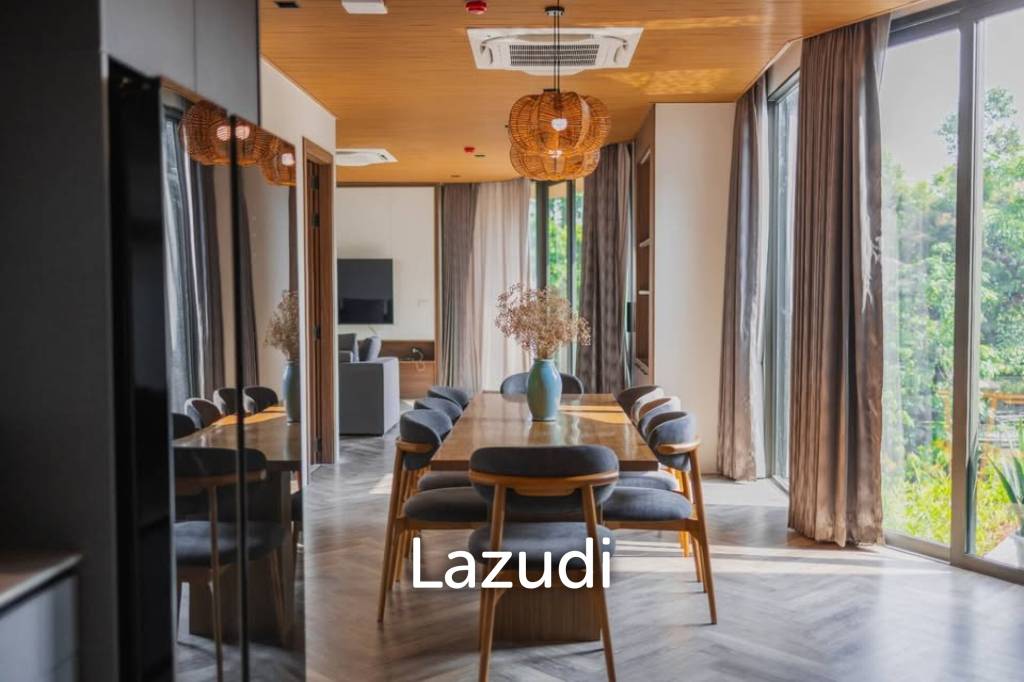 Modern Fully Serviced Pool Villa for Rent at Layan Hilltop