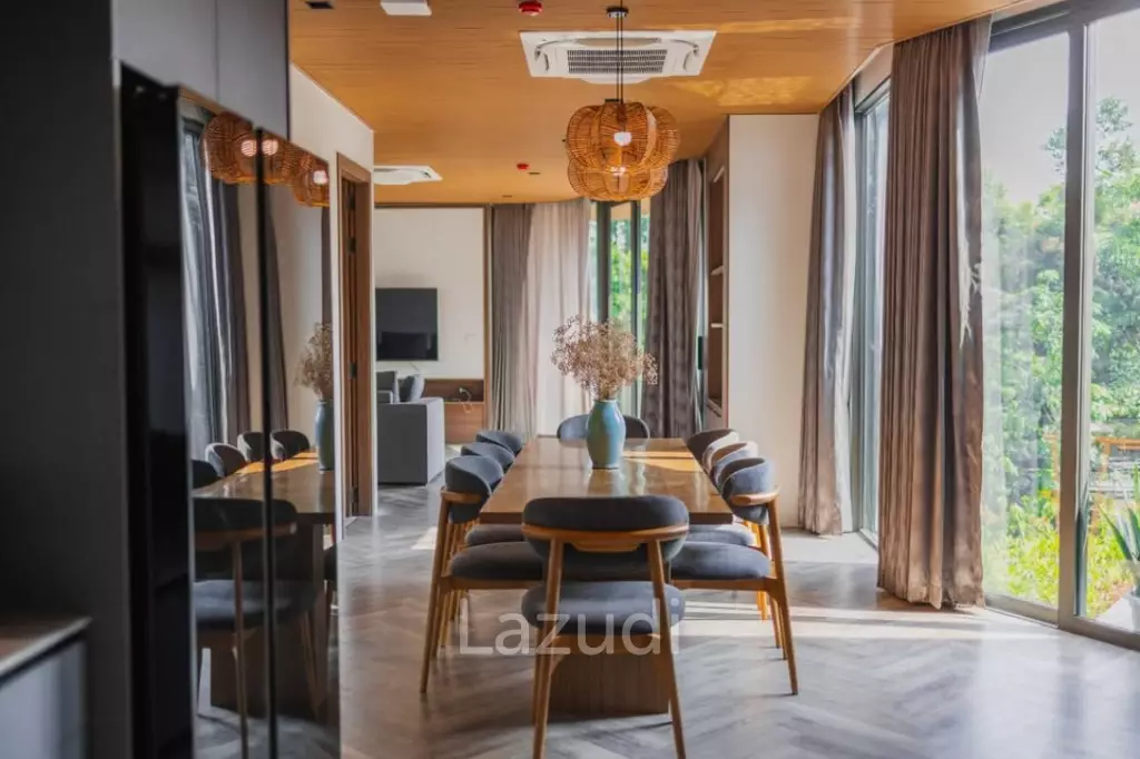 Modern Fully Serviced Pool Villa for Rent at Layan Hilltop