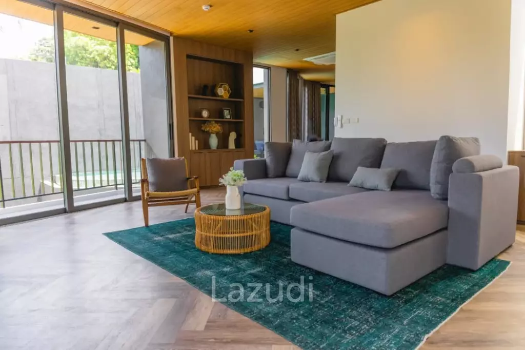 Modern Fully Serviced Pool Villa for Rent at Layan Hilltop