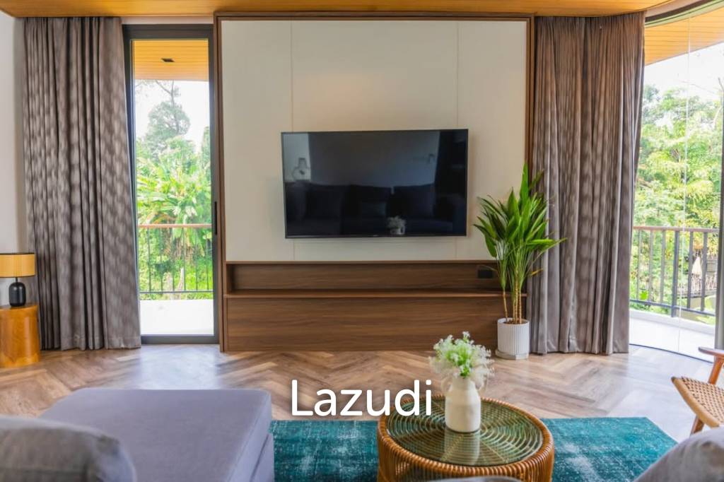 Modern Fully Serviced Pool Villa for Rent at Layan Hilltop