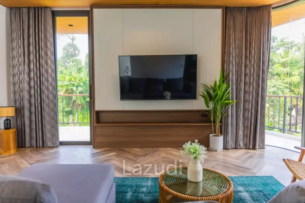 Modern Fully Serviced Pool Villa for Rent at Layan Hilltop