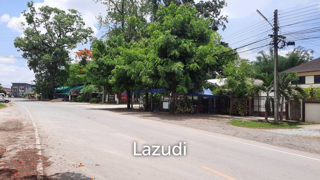 1 Rai Land For Sale With a building Near to Main Road.