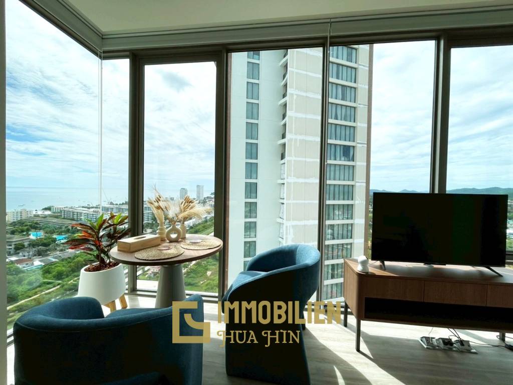 Vehha Condo: Luxuriöse 1 Schlafzimmer Eckeinheit mit Meer- und Bergblick