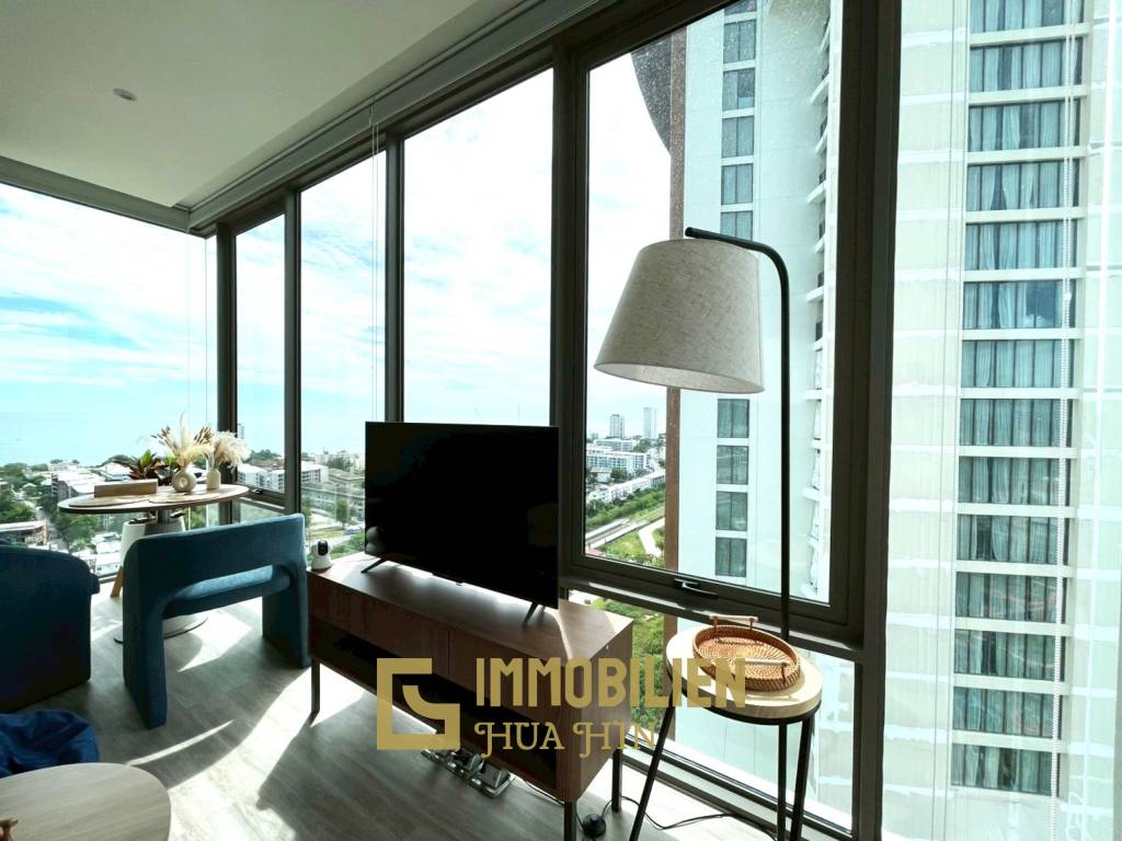 Vehha Condo: Luxuriöse 1 Schlafzimmer Eckeinheit mit Meer- und Bergblick