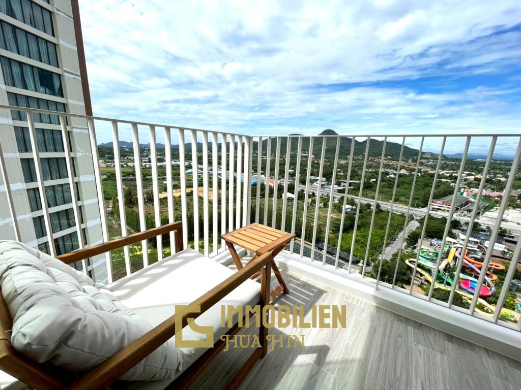 Vehha Condo: Luxuriöse 1 Schlafzimmer Eckeinheit mit Meer- und Bergblick