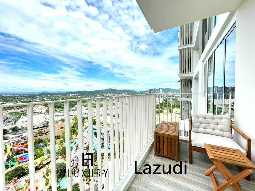 Vehha Condo : Luxueux appartement d'angle d'une chambre avec vue sur la mer et la montagne