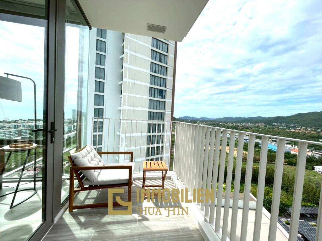 Vehha Condo: Luxuriöse 1 Schlafzimmer Eckeinheit mit Meer- und Bergblick