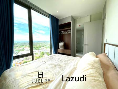 Vehha Condo : Luxueux appartement d'angle d'une chambre avec vue sur la mer et la montagne