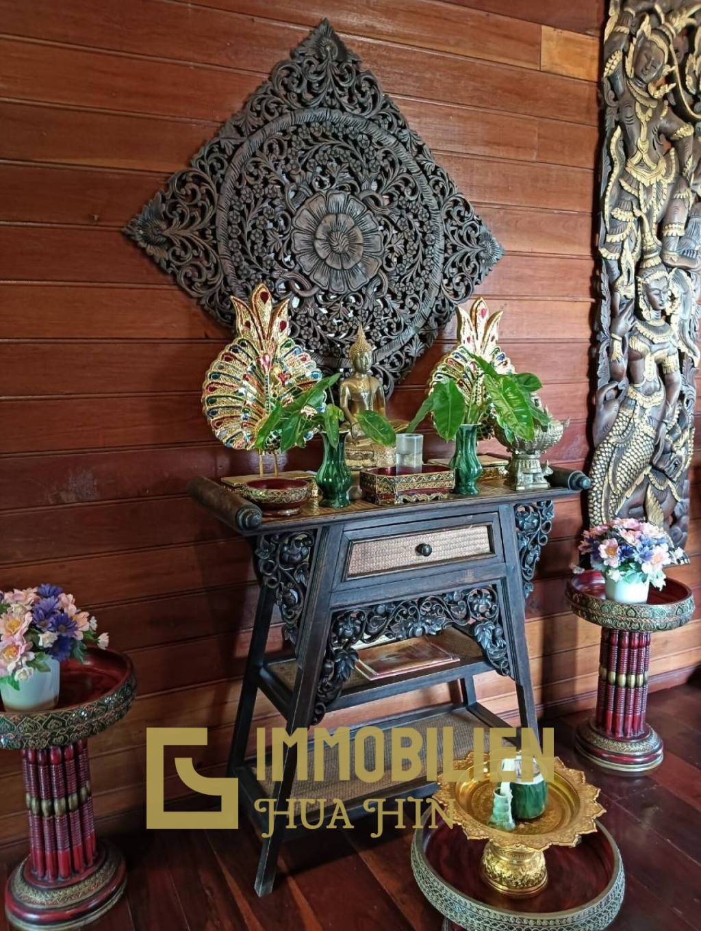 ชะอำ: รีสอร์ทสไตล์ไทย บ้านหลังใหญ่ 1 หลัง และบ้านหลังเล็ก 21 หลัง รวม 30 เตียง