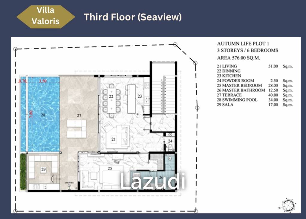 350 m² 6 Chambre 8 Salle de bain Villa Pour Vente