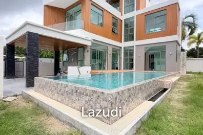 Newly Built 4-Bedroom Pool Villa near BCIS International School in Chalong