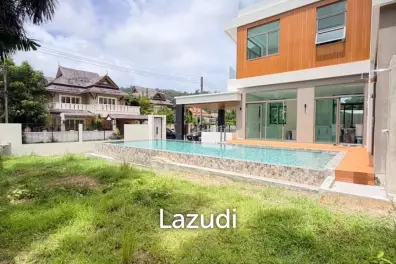 Newly Built 4-Bedroom Pool Villa near BCIS International School in Chalong