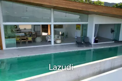 Brand New 4-Bedroom Sea View Villa in Mae Nam
