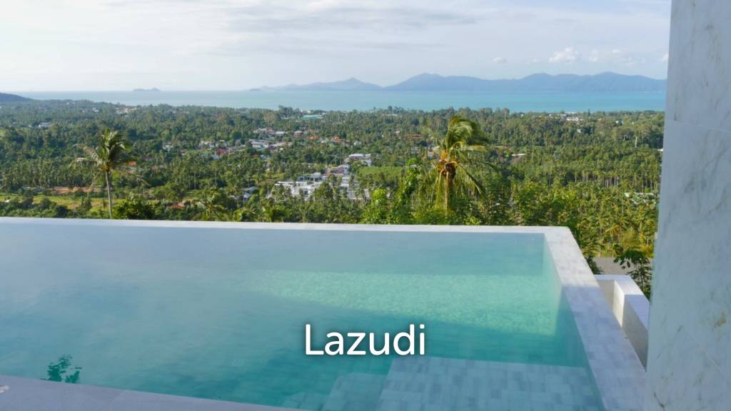 Brand New 4-Bedroom Sea View Villa in Mae Nam