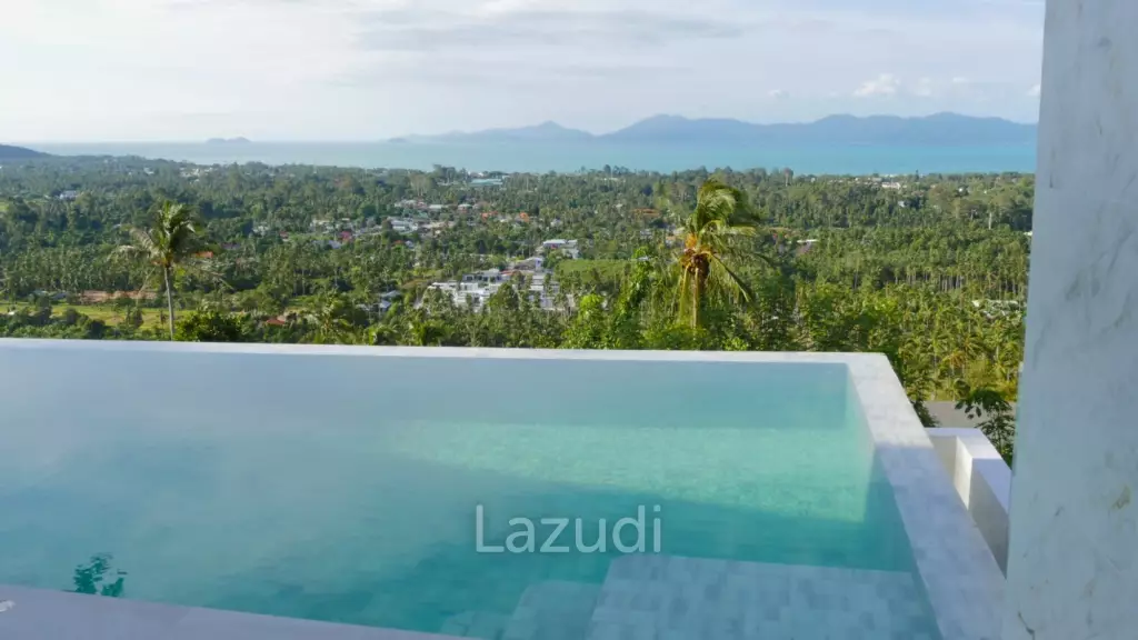 Brand New 4-Bedroom Sea View Villa in Mae Nam