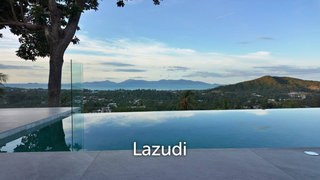 Brand New 4-Bedroom Sea View Villa in Mae Nam