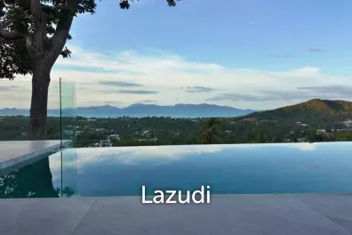 Brand New 4-Bedroom Sea View Villa in Mae Nam