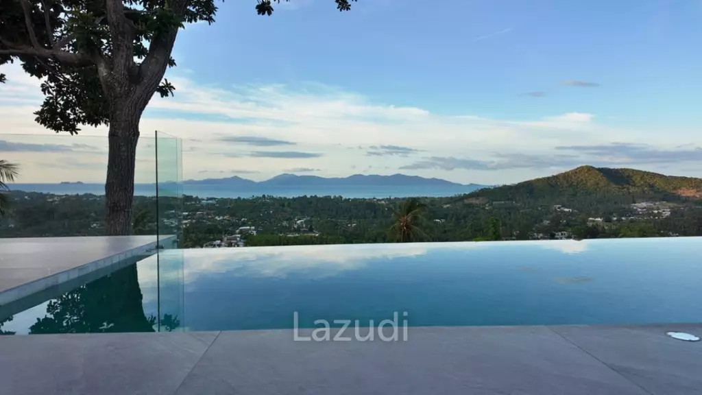 Brand New 4-Bedroom Sea View Villa in Mae Nam