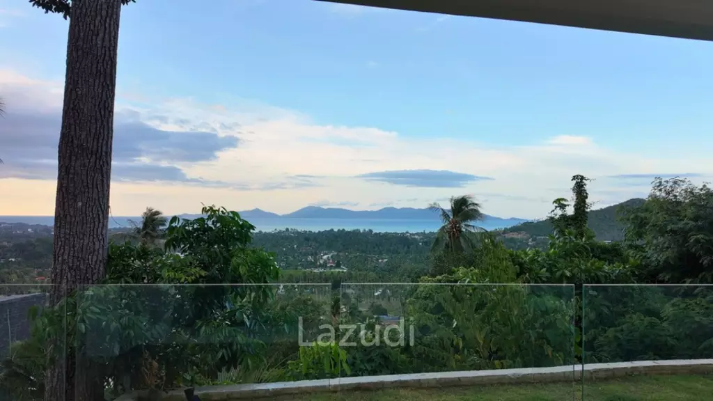 Brand New 4-Bedroom Sea View Villa in Mae Nam