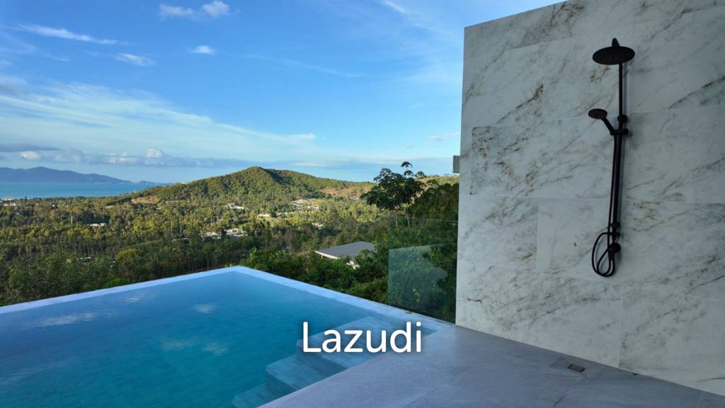 Brand New 4-Bedroom Sea View Villa in Mae Nam