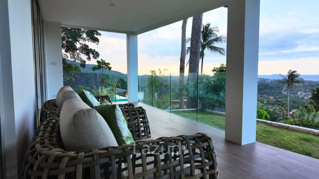 Brand New 4-Bedroom Sea View Villa in Mae Nam