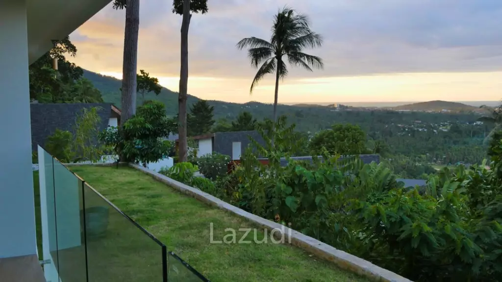 Brand New 4-Bedroom Sea View Villa in Mae Nam