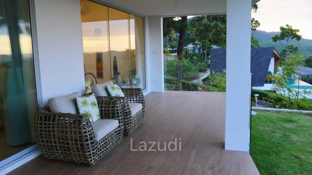 Brand New 4-Bedroom Sea View Villa in Mae Nam
