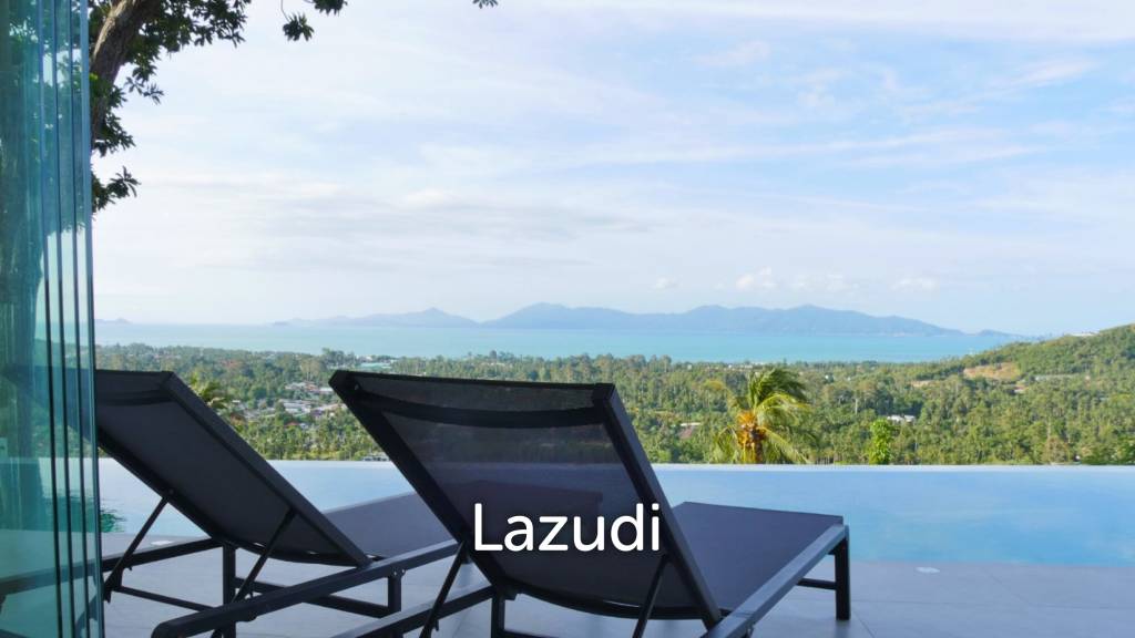 Brand New 4-Bedroom Sea View Villa in Mae Nam