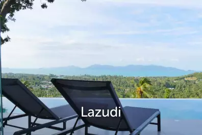 Brand New 4-Bedroom Sea View Villa in Mae Nam