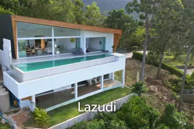 Brand New 4-Bedroom Sea View Villa in Mae Nam