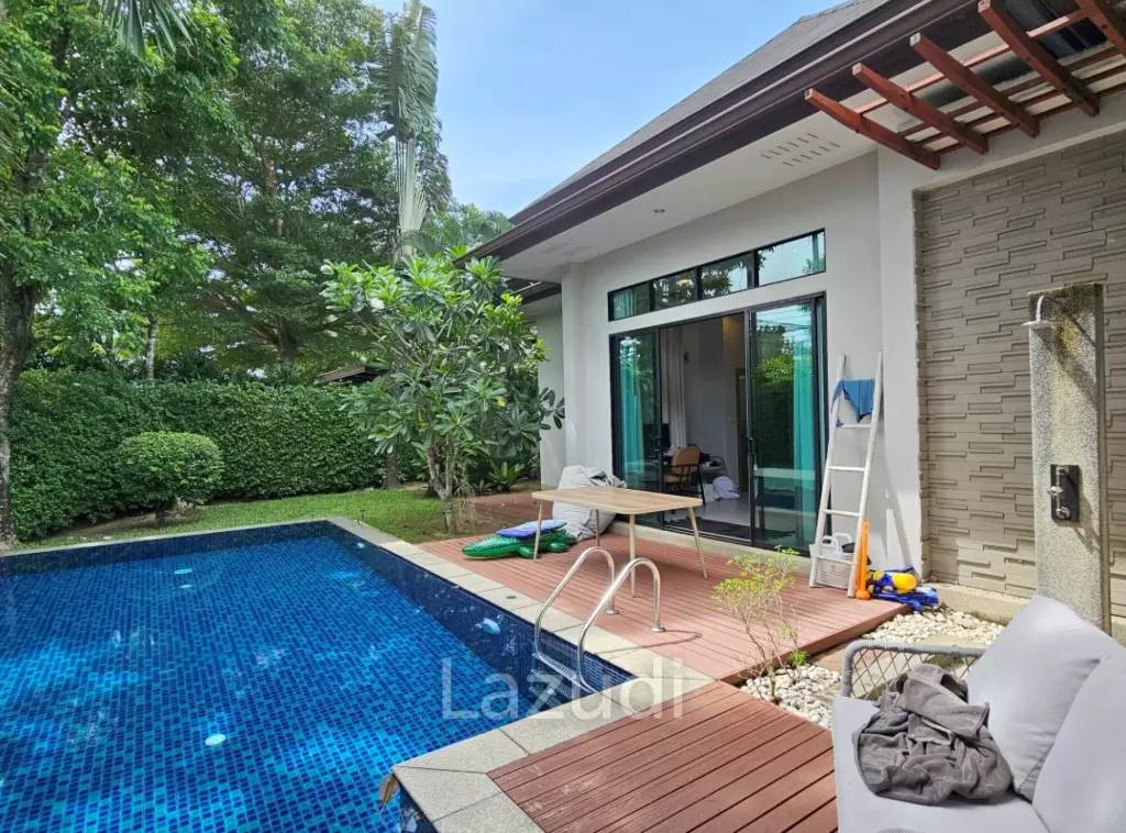 Corner Unit - 3 Bedroom Pool Villa for Sale in Tanode Estate, Phuket – Prime Location near Laguna & Bang Tao Beach