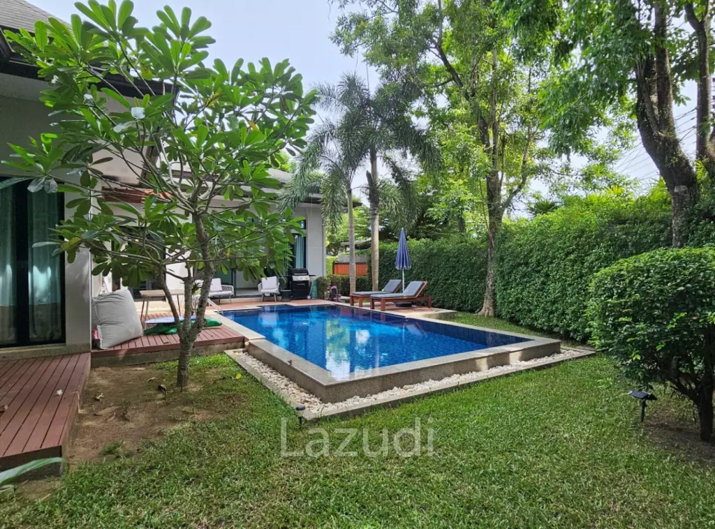 Corner Unit - 3 Bedroom Pool Villa for Sale in Tanode Estate, Phuket – Prime Location near Laguna & Bang Tao Beach