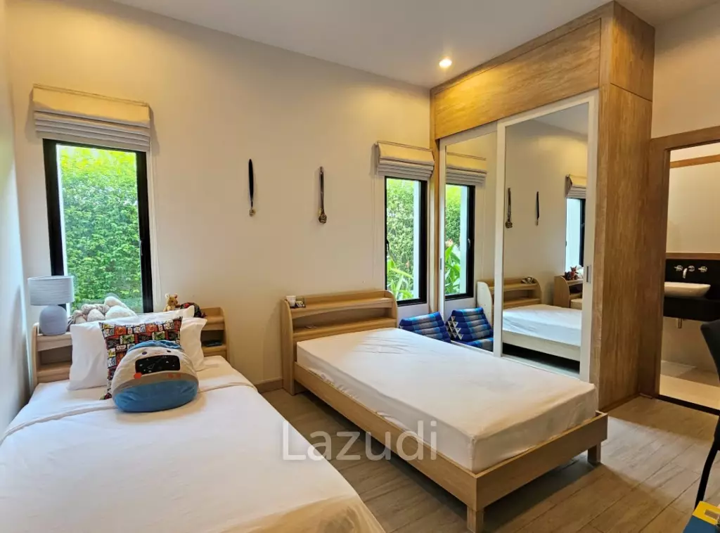 Corner Unit - 3 Bedroom Pool Villa for Sale in Tanode Estate, Phuket – Prime Location near Laguna & Bang Tao Beach