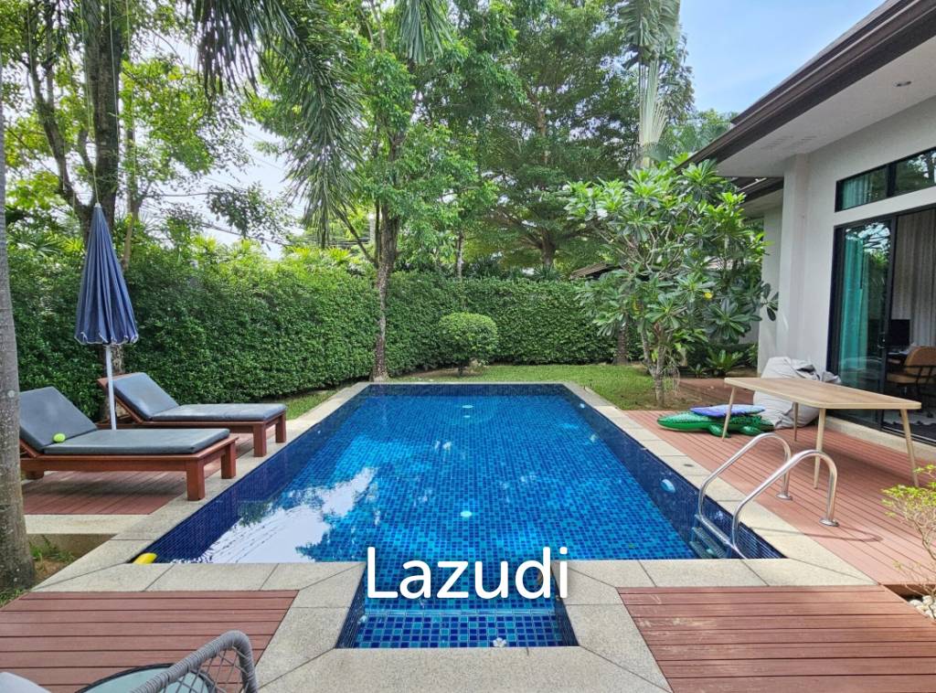 Corner Unit - 3 Bedroom Pool Villa for Sale in Tanode Estate, Phuket – Prime Location near Laguna & Bang Tao Beach