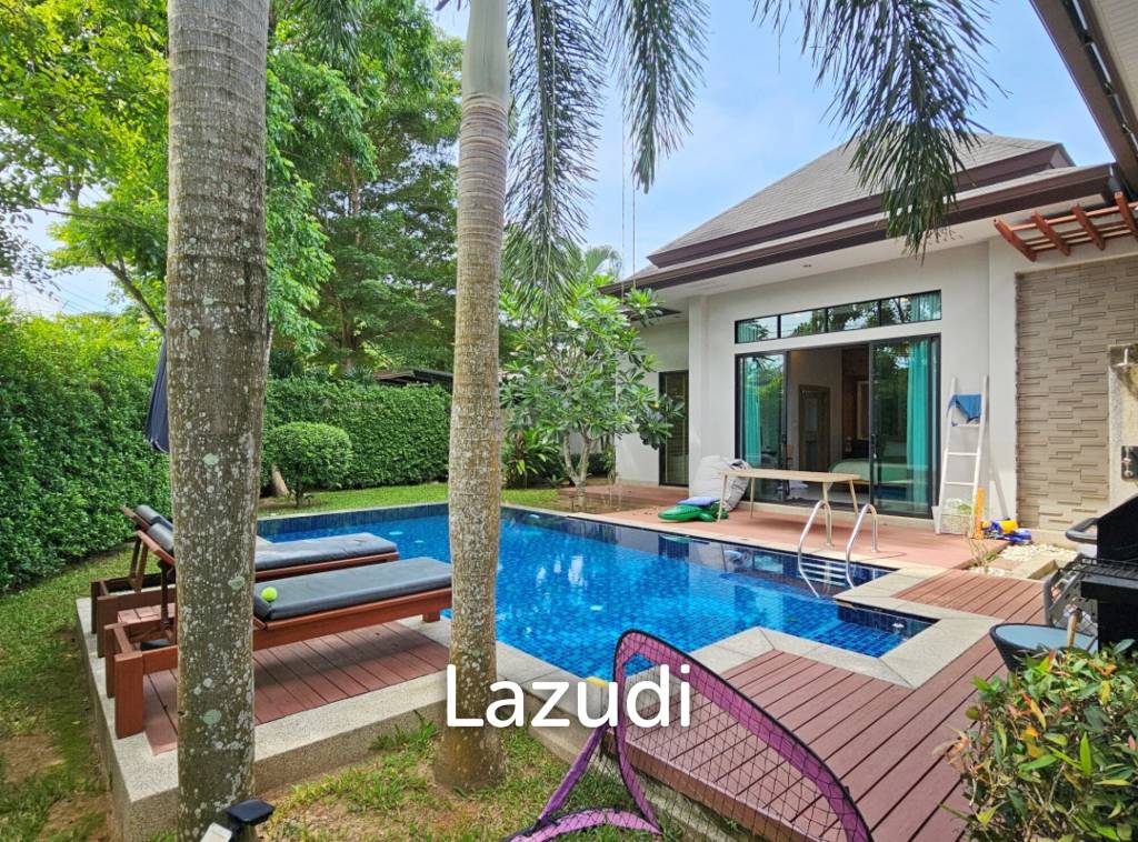 Corner Unit - 3 Bedroom Pool Villa for Sale in Tanode Estate, Phuket – Prime Location near Laguna & Bang Tao Beach
