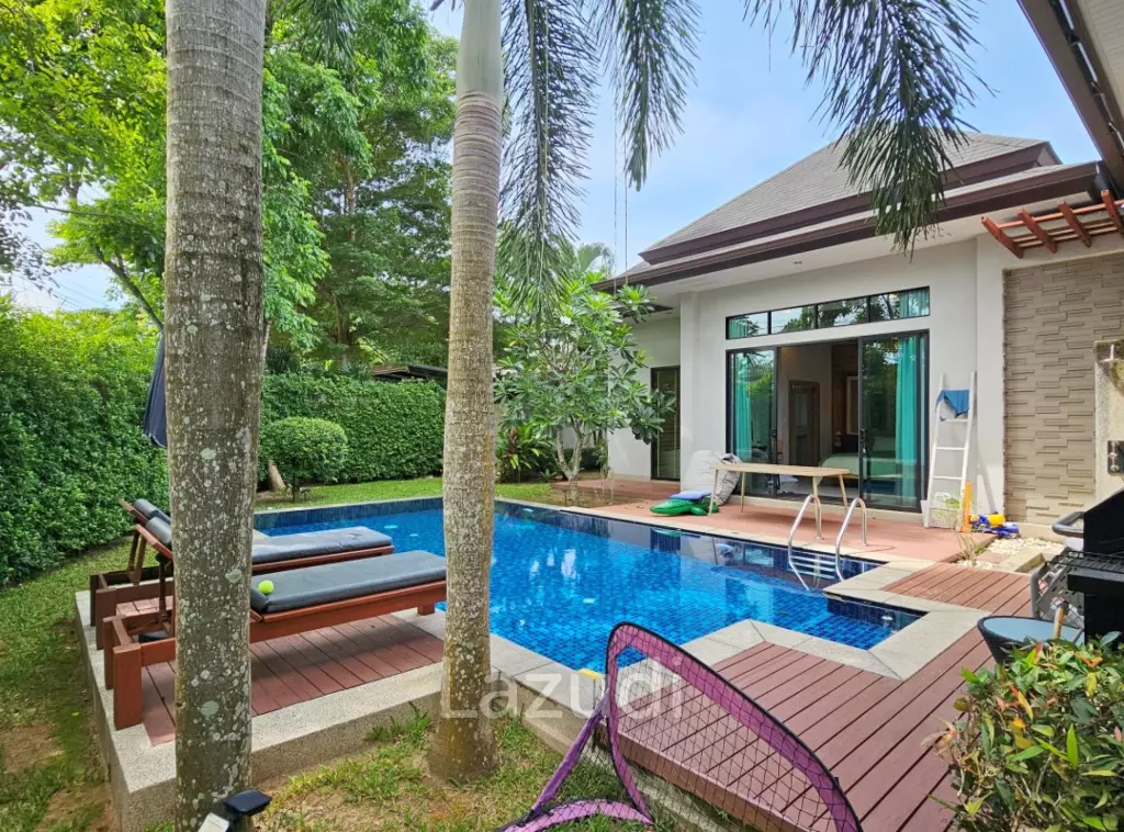 Corner Unit - 3 Bedroom Pool Villa for Sale in Tanode Estate, Phuket – Prime Location near Laguna & Bang Tao Beach