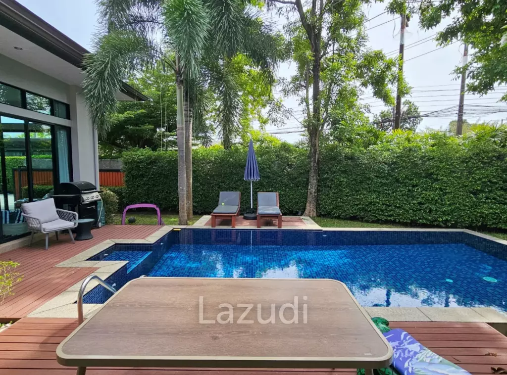 Corner Unit - 3 Bedroom Pool Villa for Sale in Tanode Estate, Phuket – Prime Location near Laguna & Bang Tao Beach