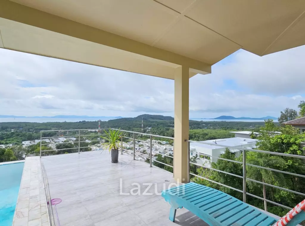 Yamu Phuket Luxury Villa for Sale – 6 Bedrooms, Panoramic Sea Views, Private Pool