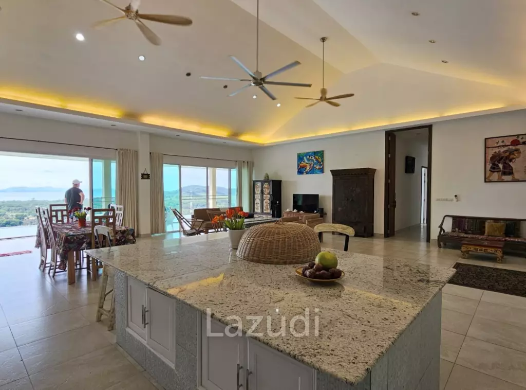 Yamu Phuket Luxury Villa for Sale – 6 Bedrooms, Panoramic Sea Views, Private Pool