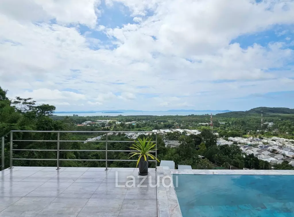 Yamu Phuket Luxury Villa for Sale – 6 Bedrooms, Panoramic Sea Views, Private Pool