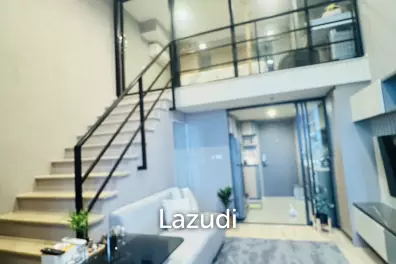 1 bedroom 1 bathroom duplex 28.34 Sq.M Ideo Sathorn Wongwian Yai