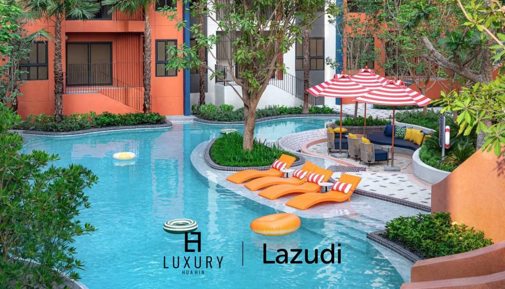 Luxuriöse Dachgeschosswohnung im Cabanas Hua Hin